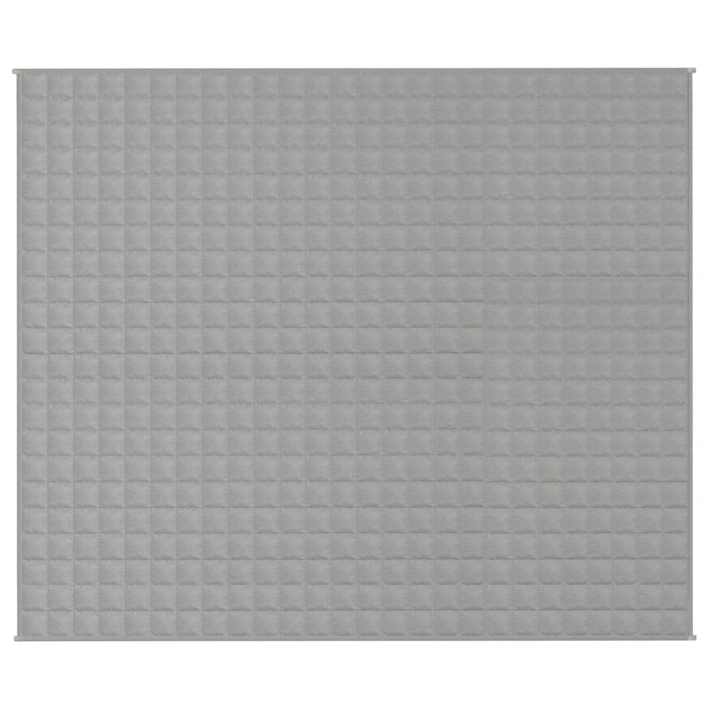 Weighted blanket, grey, 220x260cm, fabric, 11kg