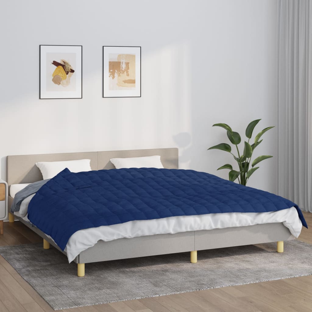 Smaguma sega, zila, 155x220cm, audums, 11kg