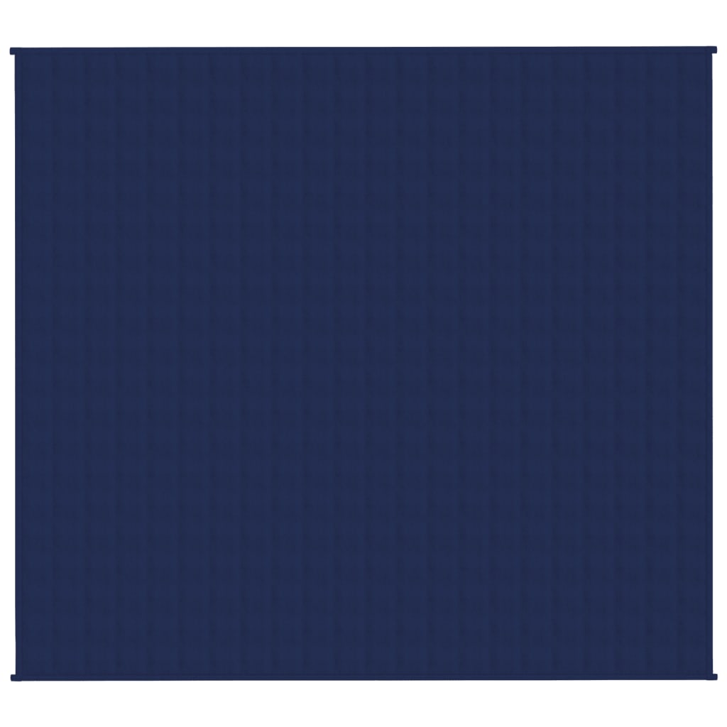 Heavy blanket, blue, 200x225cm, fabric, 9kg