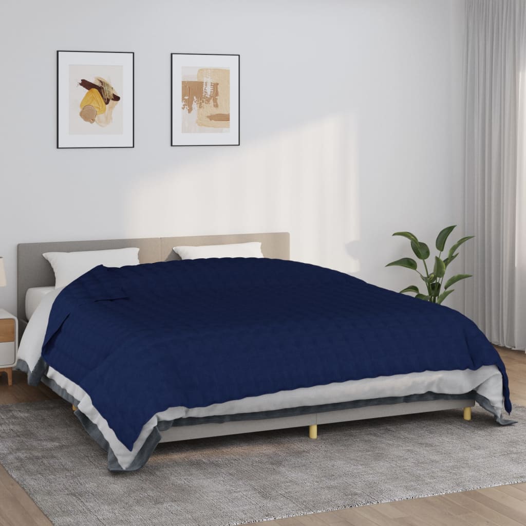 Svara sega, zila, 220x260 cm, audums, 15 kg