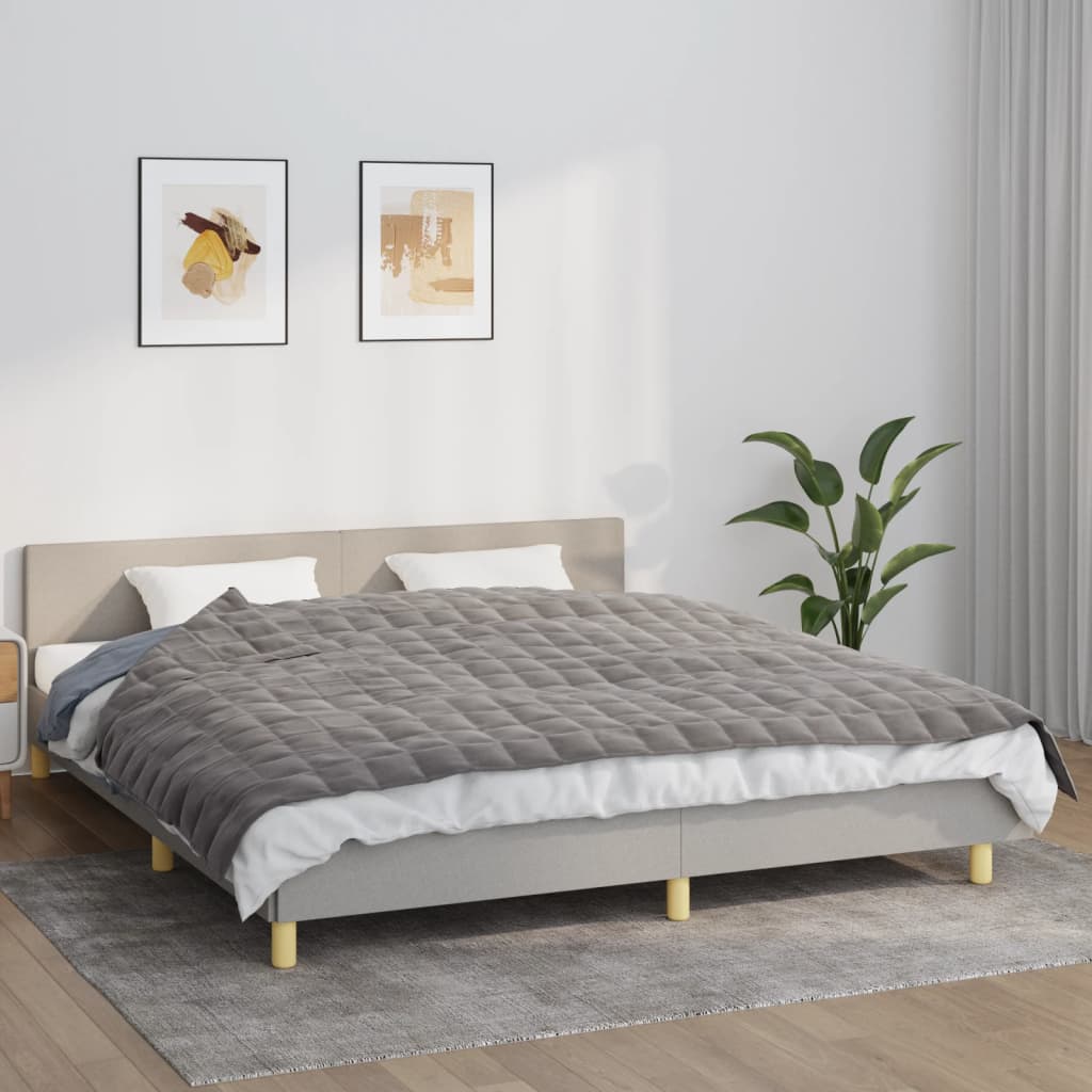 Svara sega, pelēka krāsa, 155x220cm, audums, 11kg