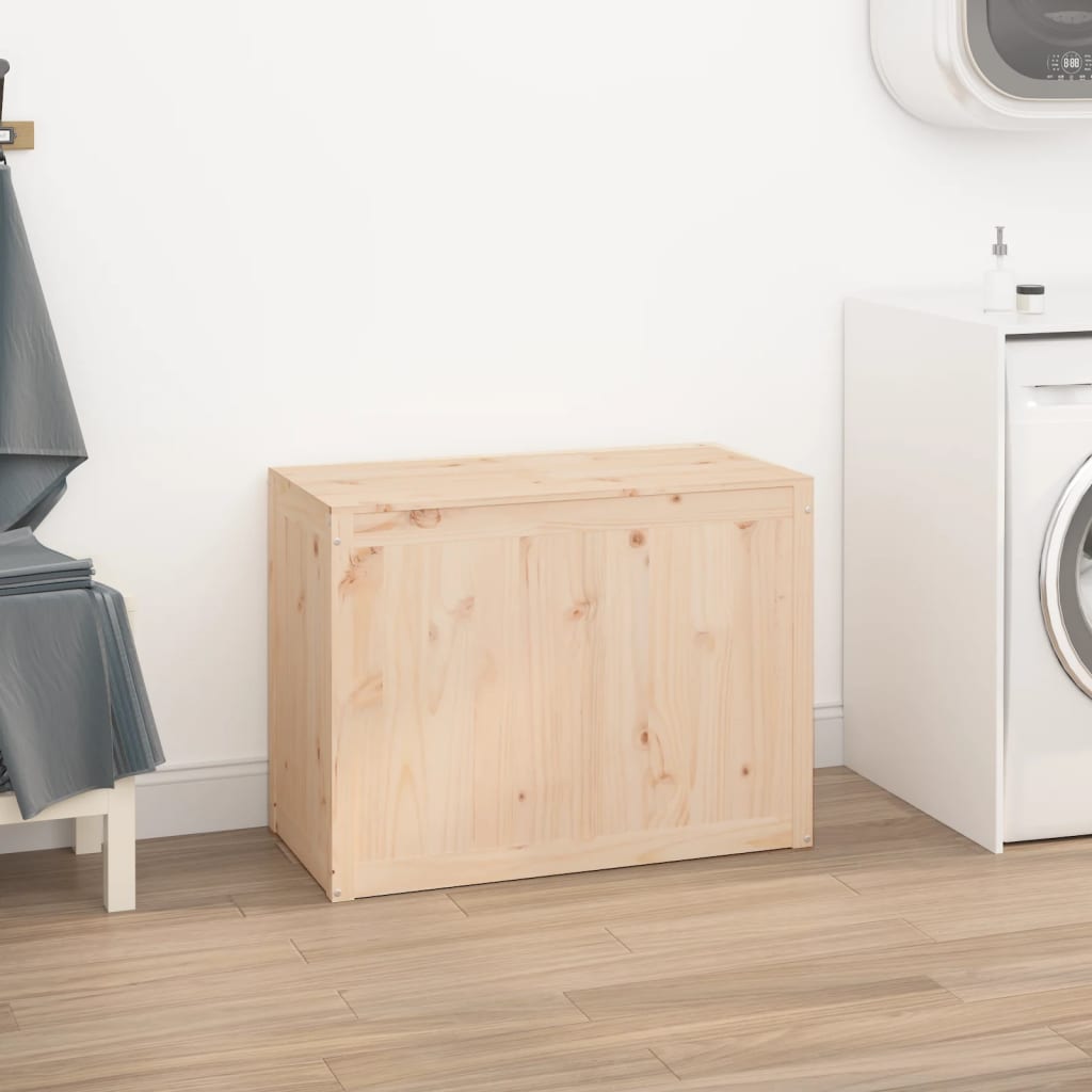 Laundry box, 88.5x44x66cm, solid pine wood