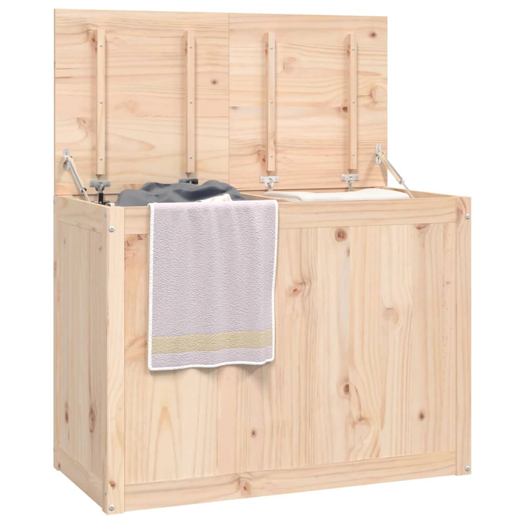 Laundry box, 88.5x44x66cm, solid pine wood