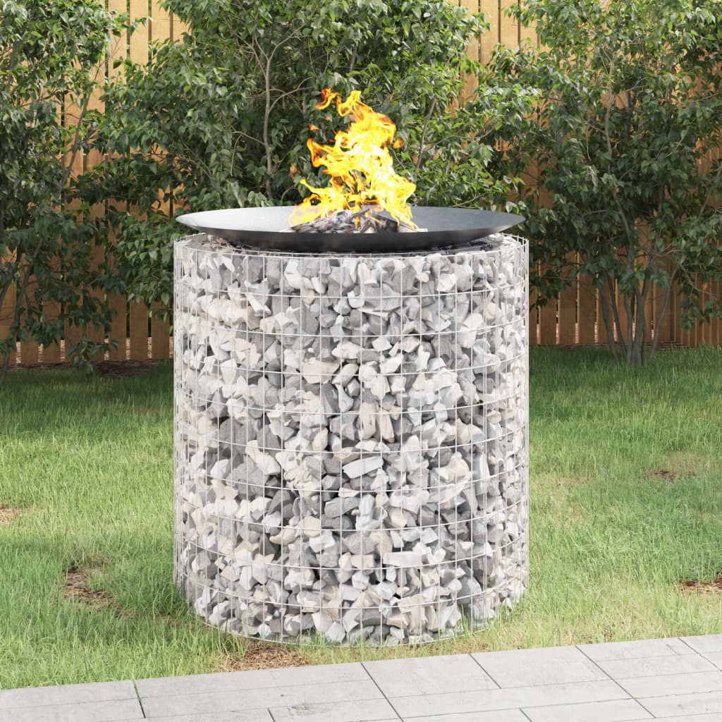 Gabiono laužavietė, 100cm skersmens, galvanizuota geležis