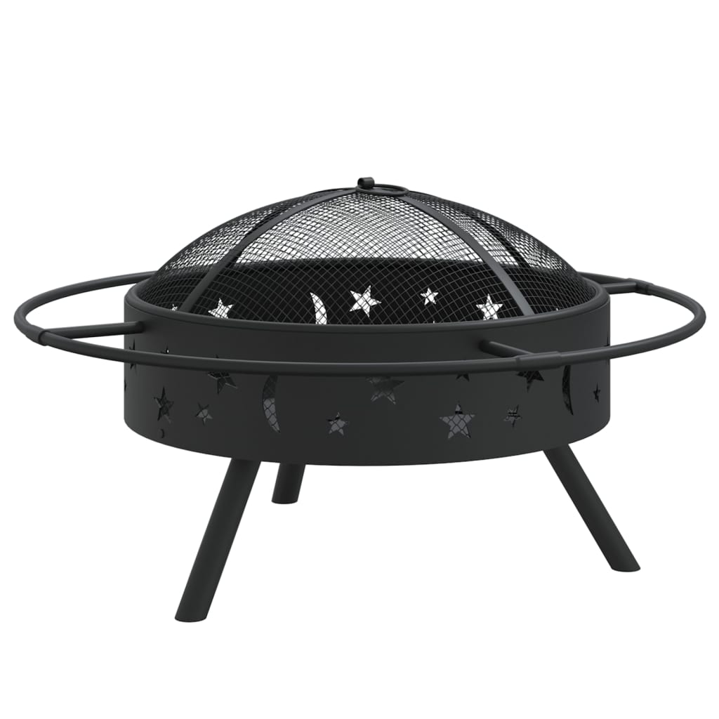 Laužavietė su žarstekliu, 70cm, plienas, XXL