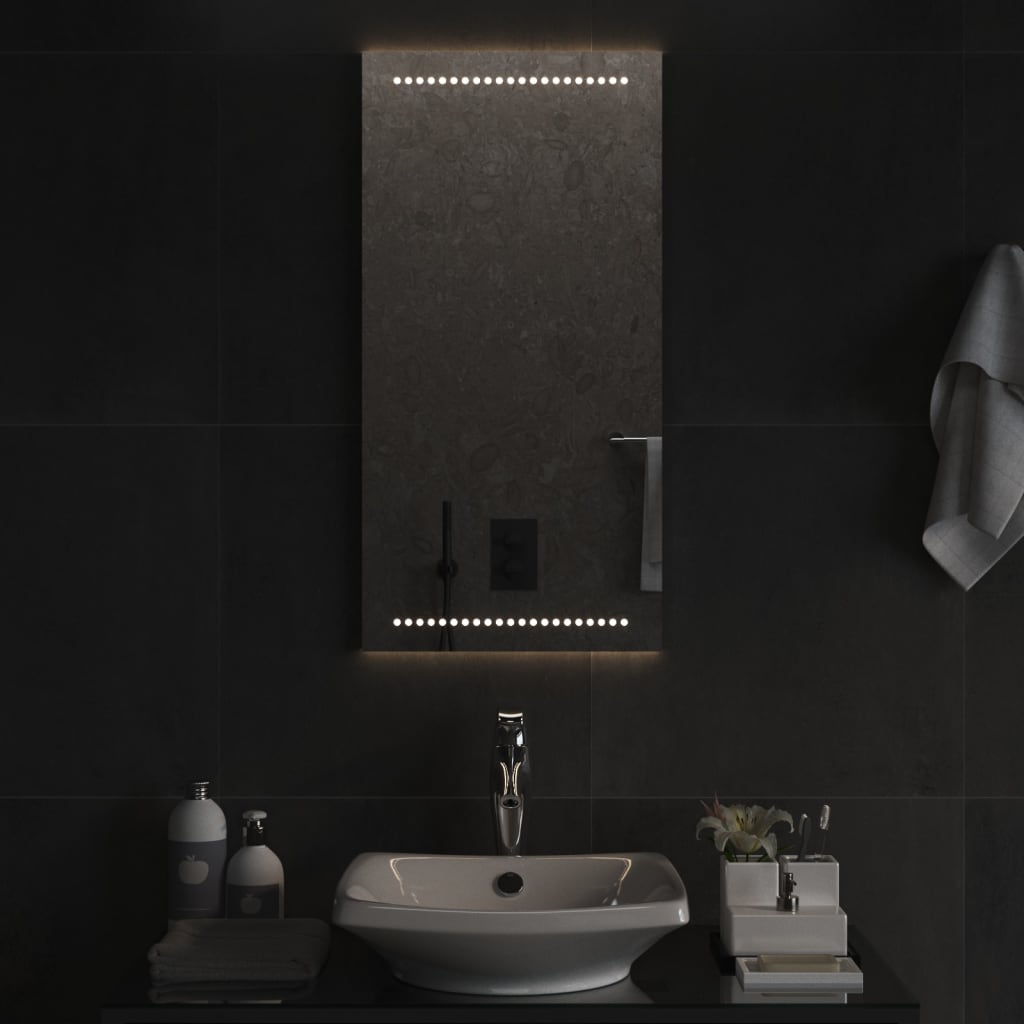 LED Bathroom Mirror, 40x80cm