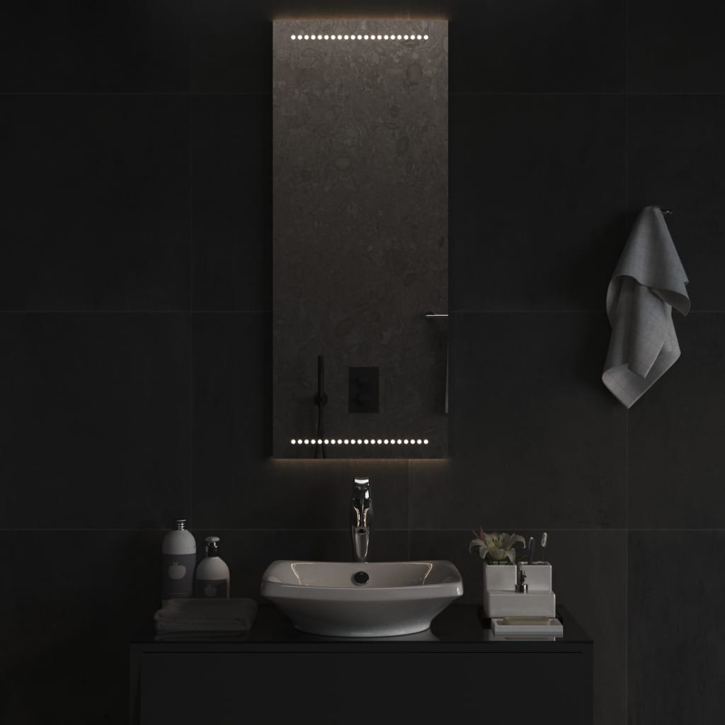 Bathroom LED mirror, 40x100cm