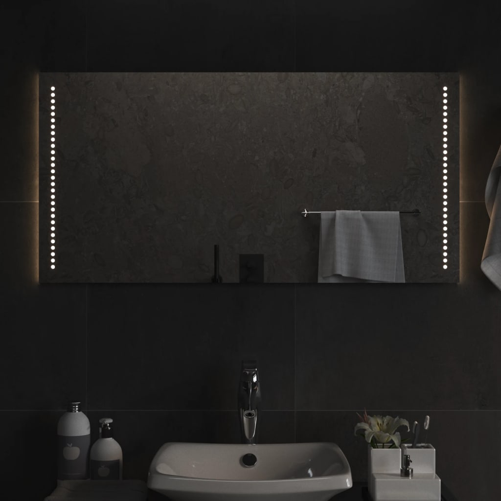 Vannas istabas LED spogulis, 50x100cm