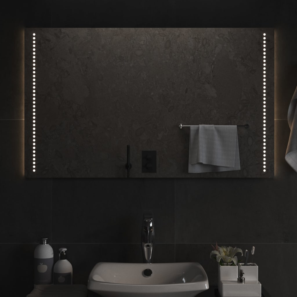 Bathroom LED mirror, 60x100cm