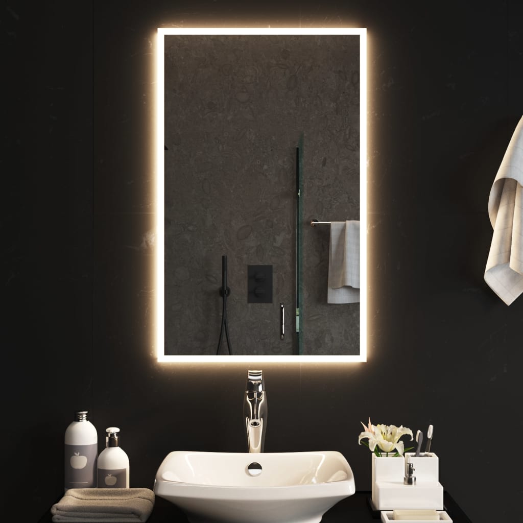 Vannas istabas LED spogulis, 50x80cm