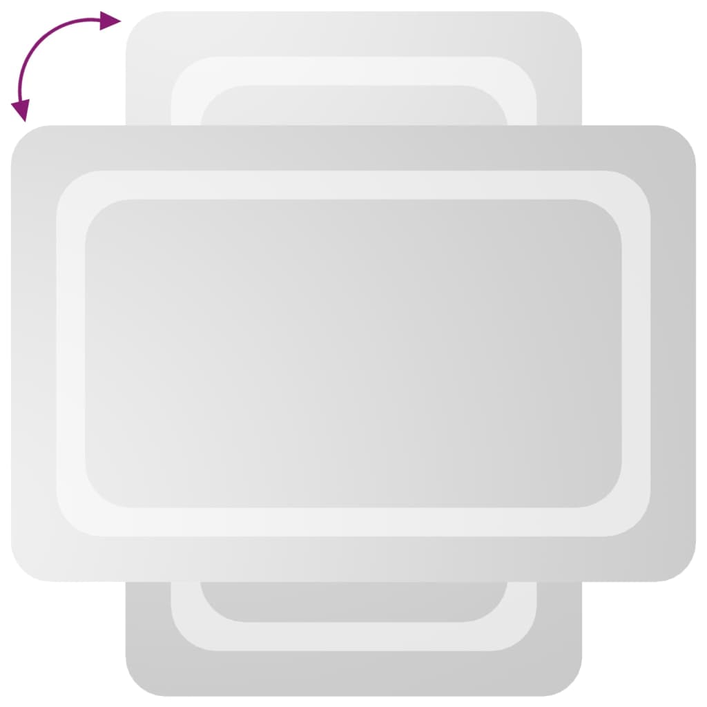 Bathroom LED Mirror, 40x60cm