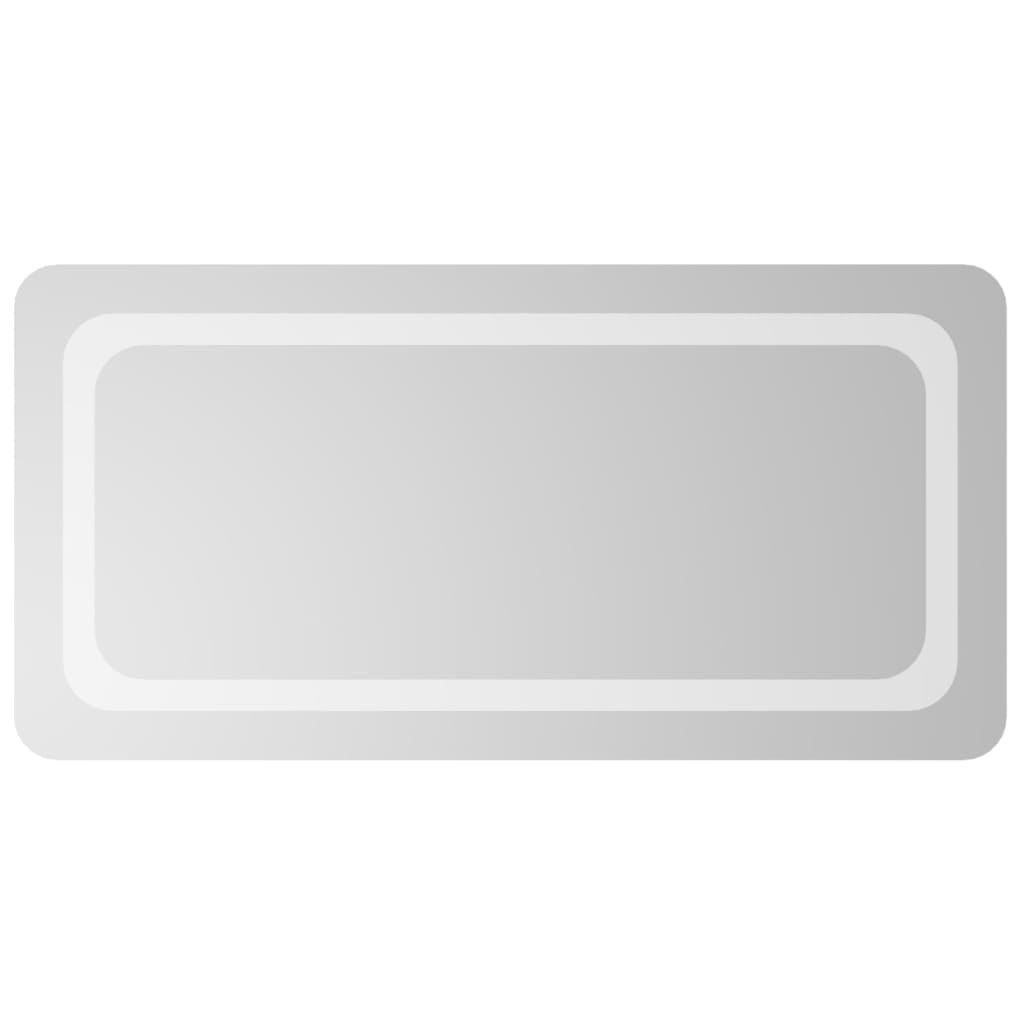 LED Bathroom Mirror, 40x80cm