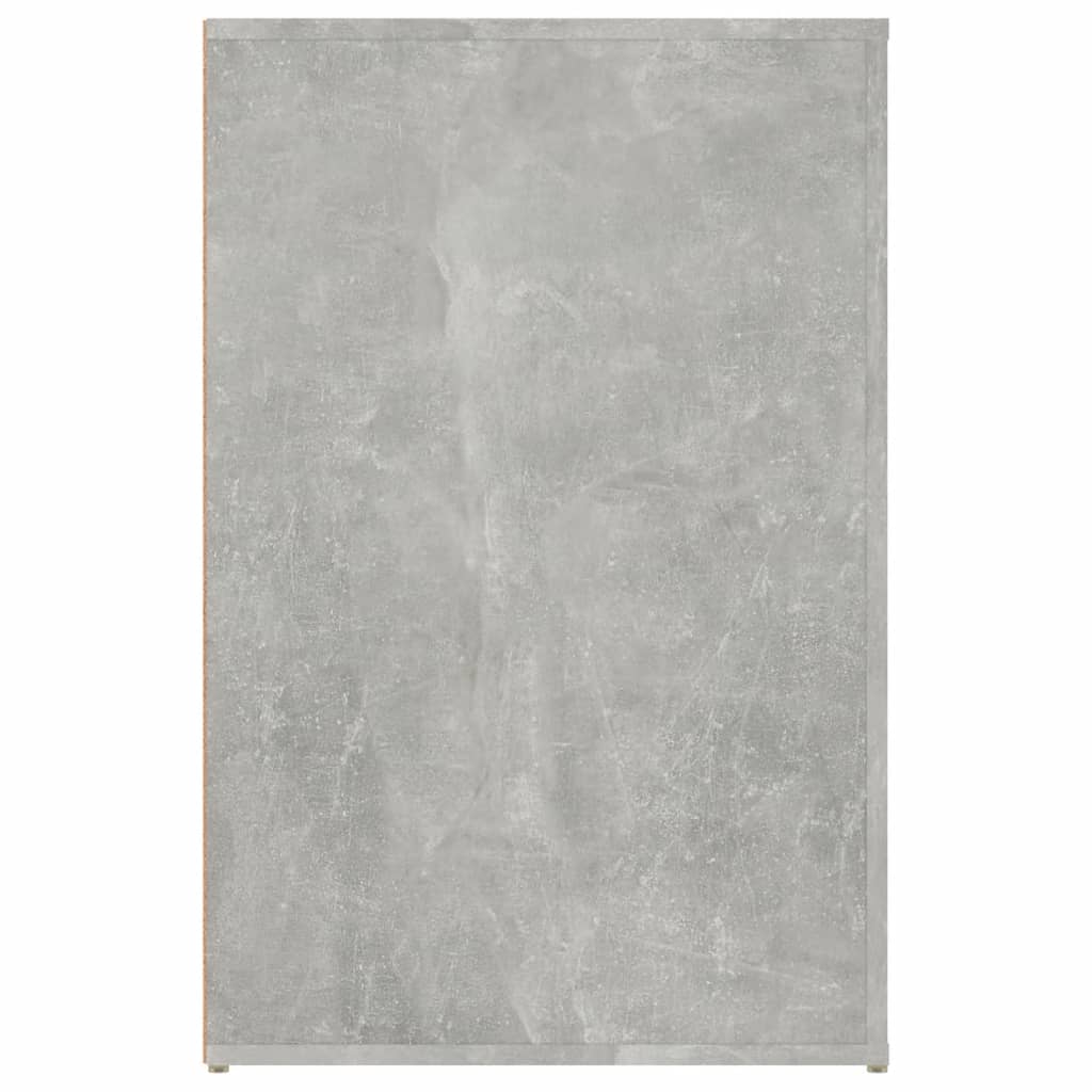 Desk, concrete gray, 100x49x75cm, engineered wood