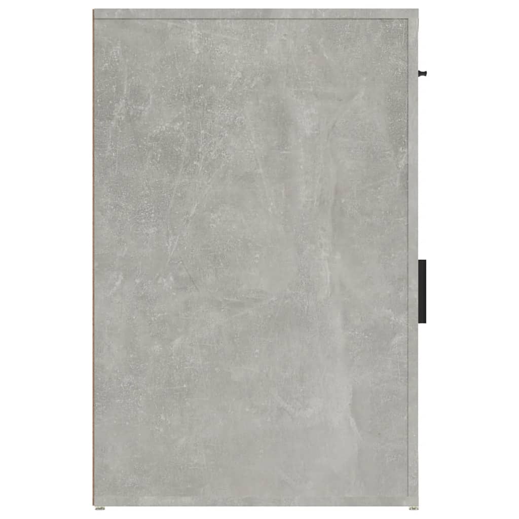 Desk cabinet, concrete grey, 40x49x75cm, wood