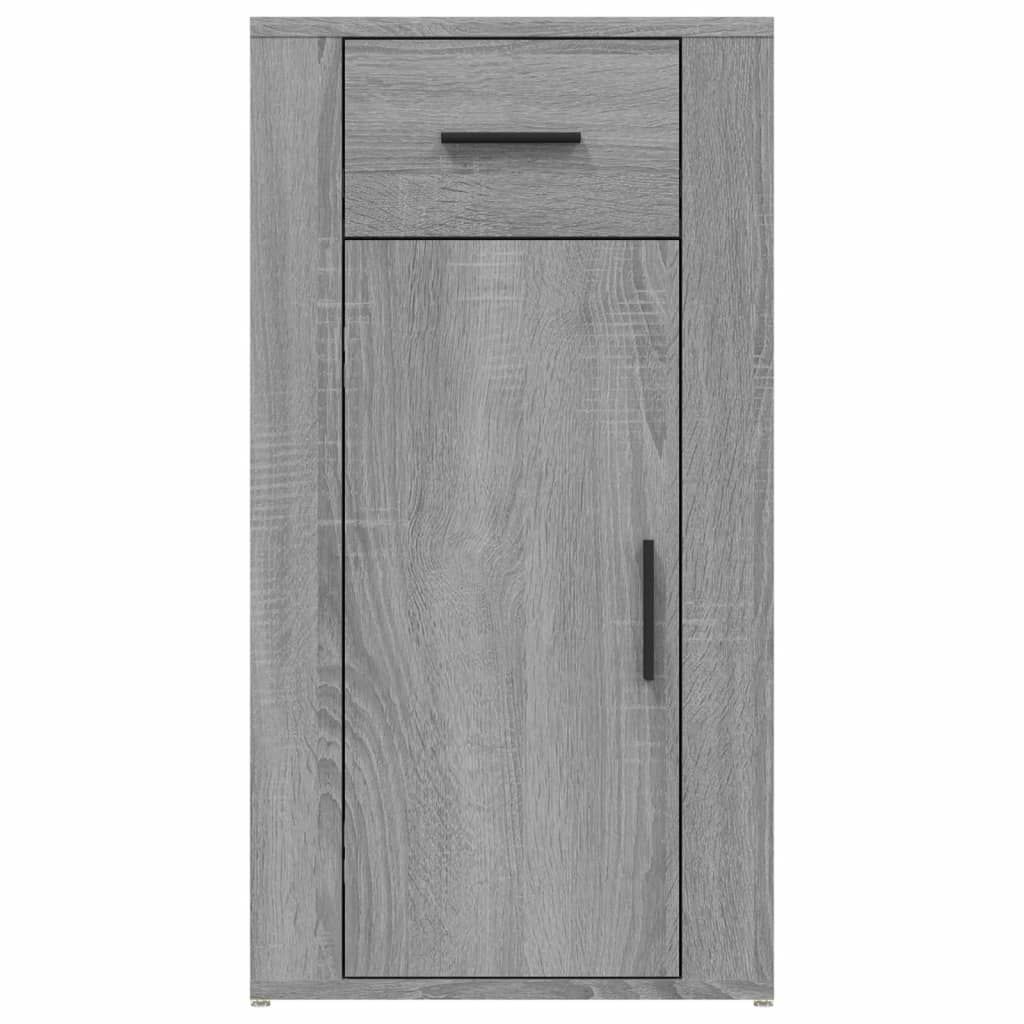 Desk cabinet, gray oak, 40x49x75cm, wood