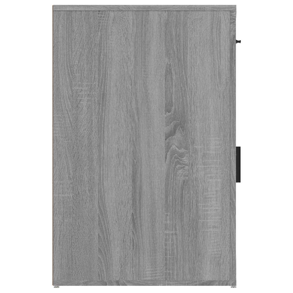 Desk cabinet, gray oak, 40x49x75cm, wood