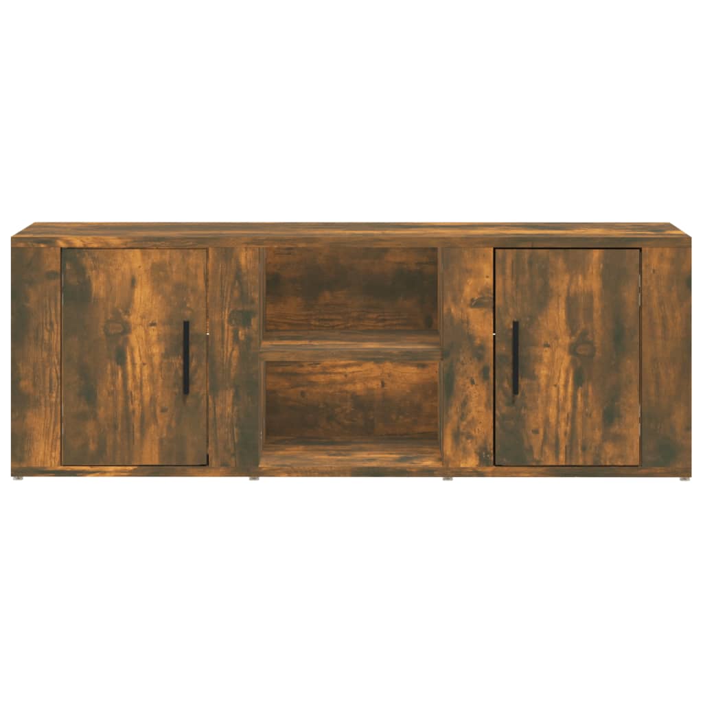 Televizoriaus spintelė, dūminio ąžuolo, 100x31,5x35cm, mediena