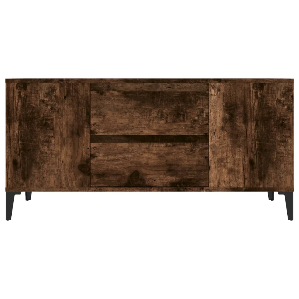 Televizora skapītis, dūmu ozols, 102x44,5x50cm, koks