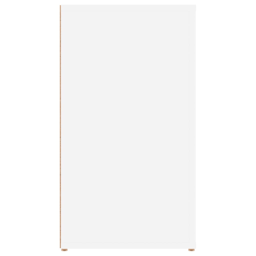 Šoninė spintelė, balta, 100x33x59,5cm, apdirbta mediena