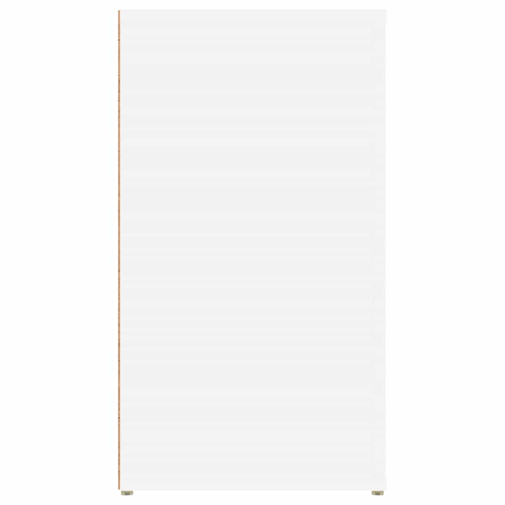 Side cabinet, white, 100x33x59.5cm, engineered wood