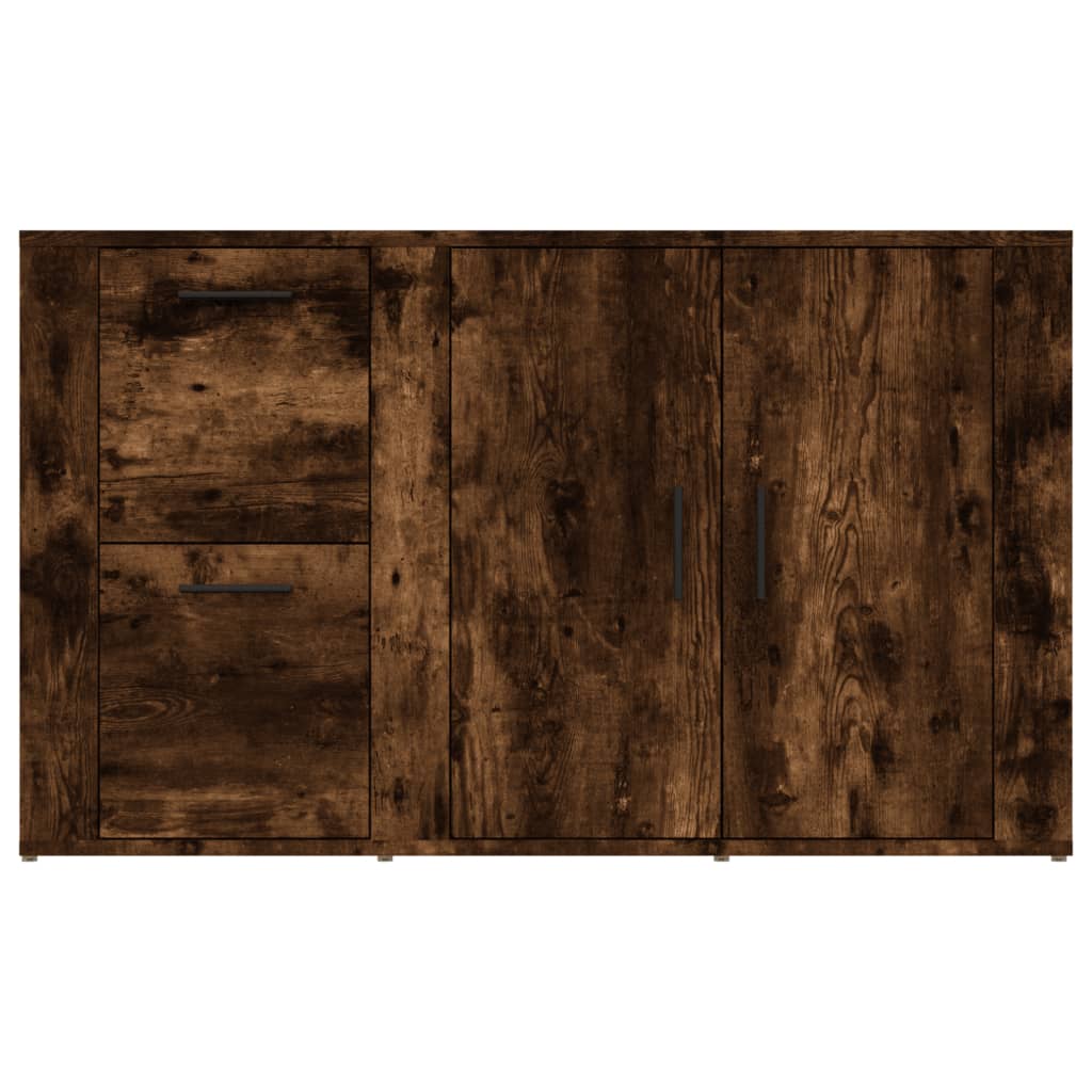 Šoninė spintelė, dūminio ąžuolo, 100x33x59,5cm, mediena