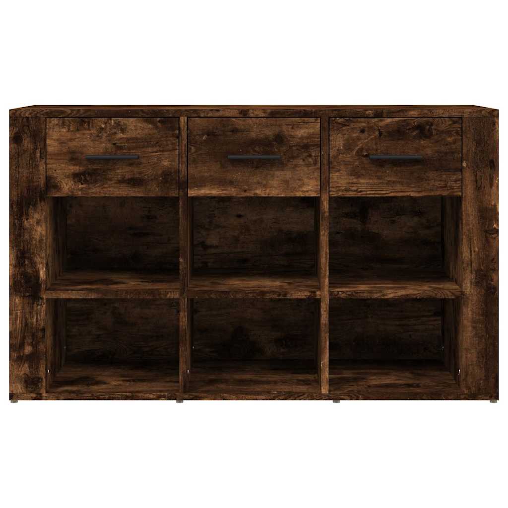 Šoninė spintelė, dūminio ąžuolo, 100x30x59,5cm, mediena