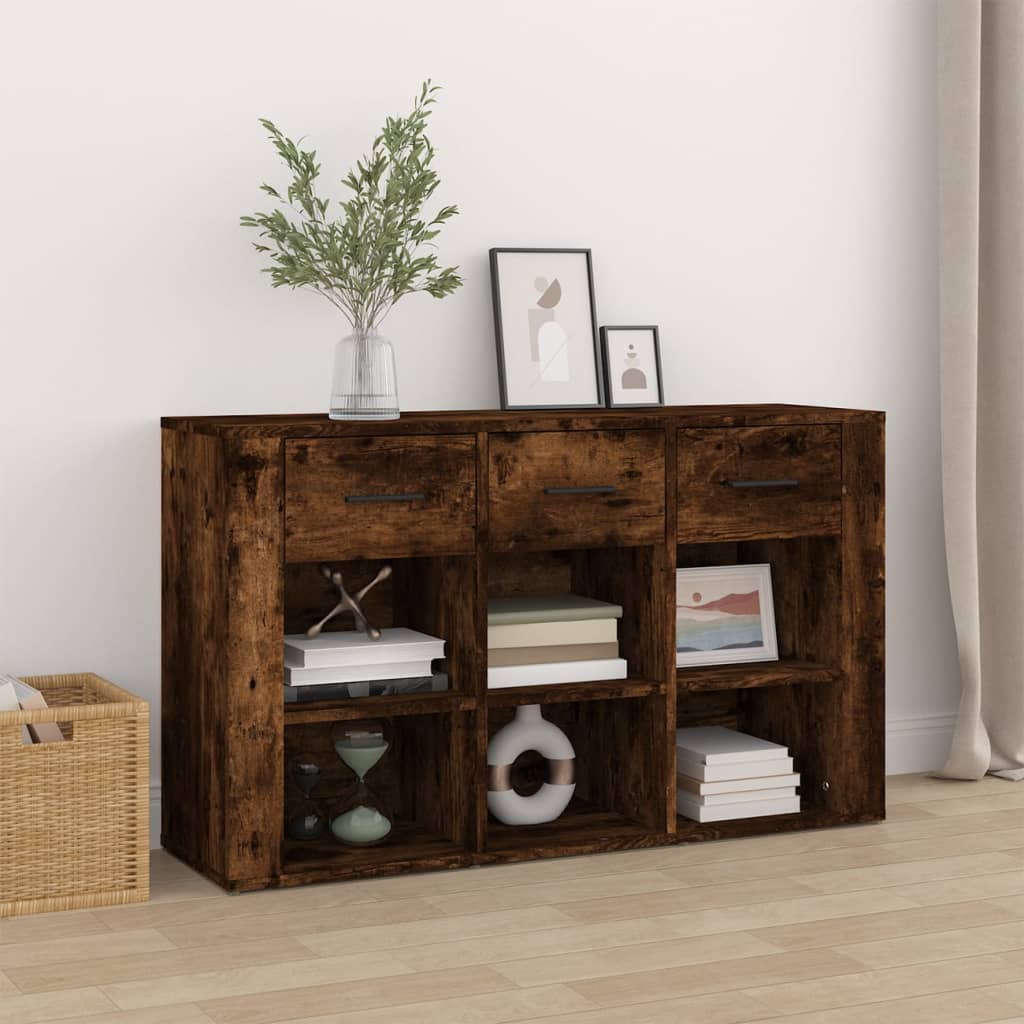 Sideboard, smoky oak, 100x30x59.5cm, wood