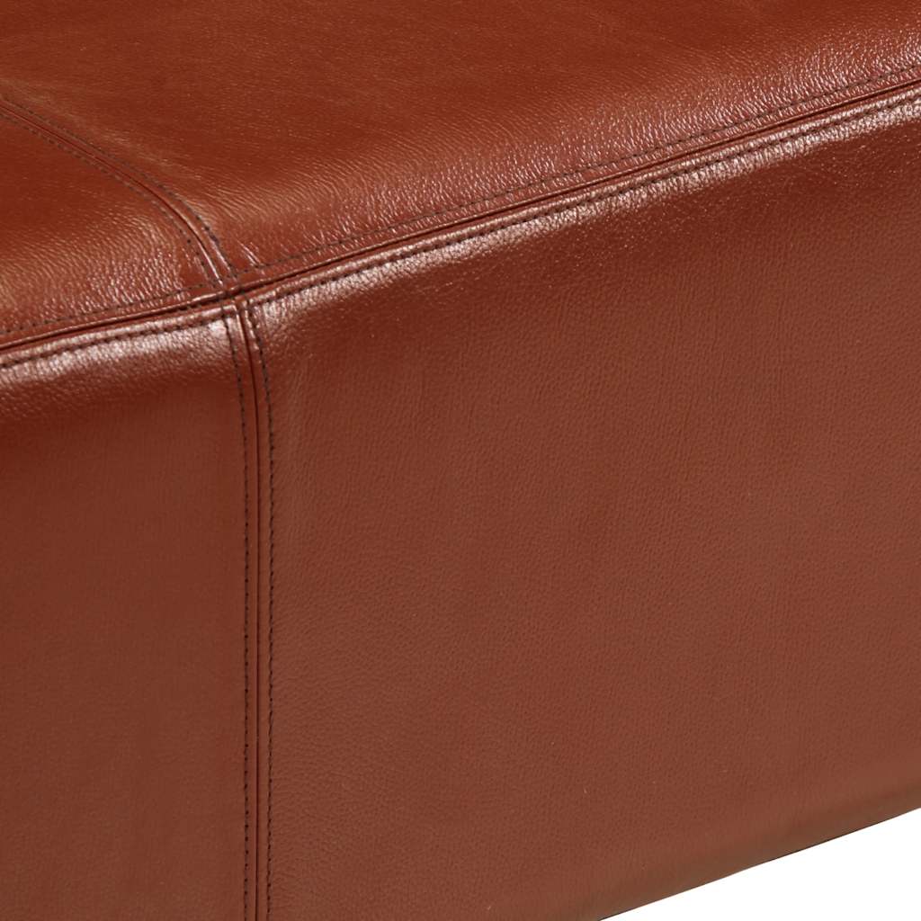 Gimnastikos arklys, rudas, 110cm, tikra oda ir mango masyvas