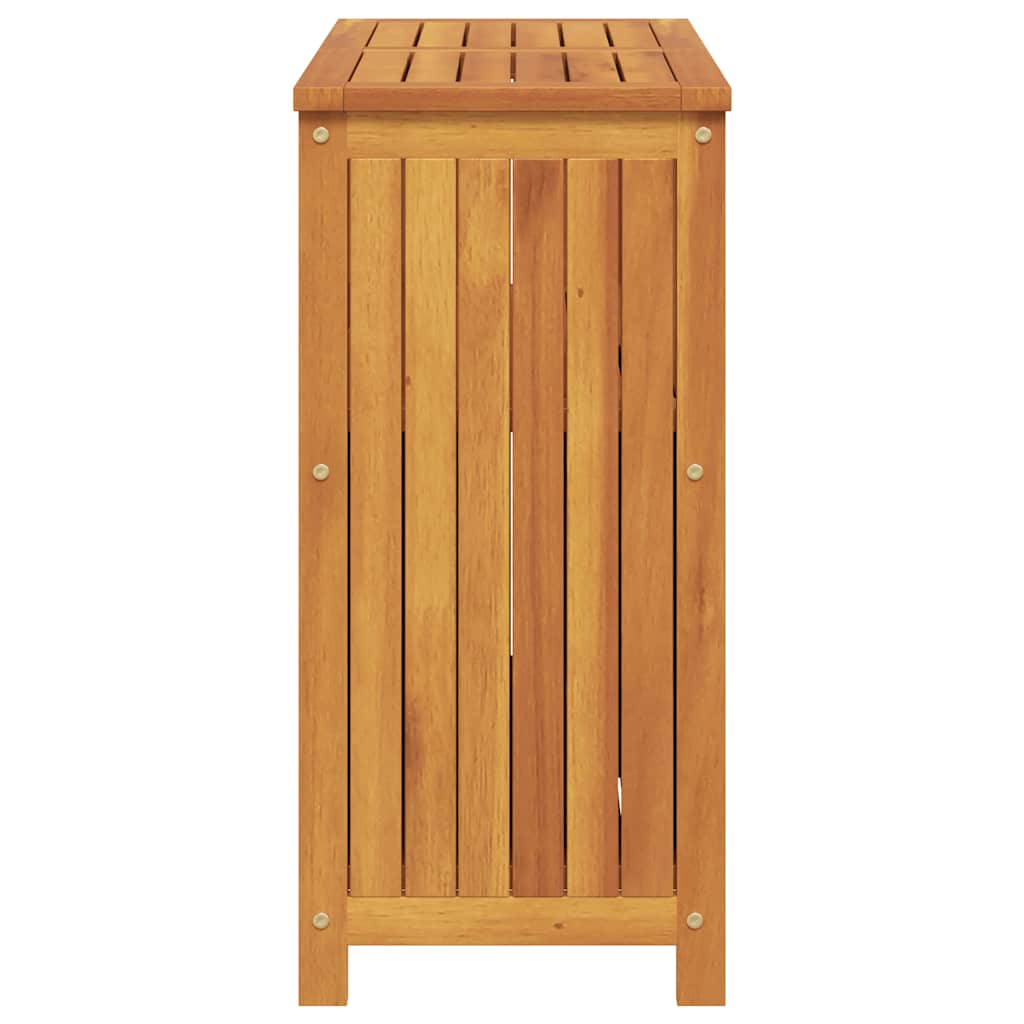 Konsolinis sodo staliukas, 80x35x75cm, akacijos masyvas
