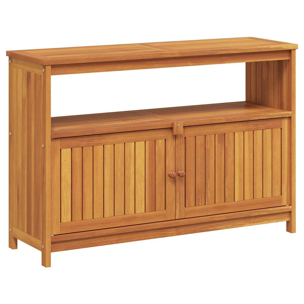 Konsolinis sodo staliukas, 110x35x75cm, akacijos masyvas