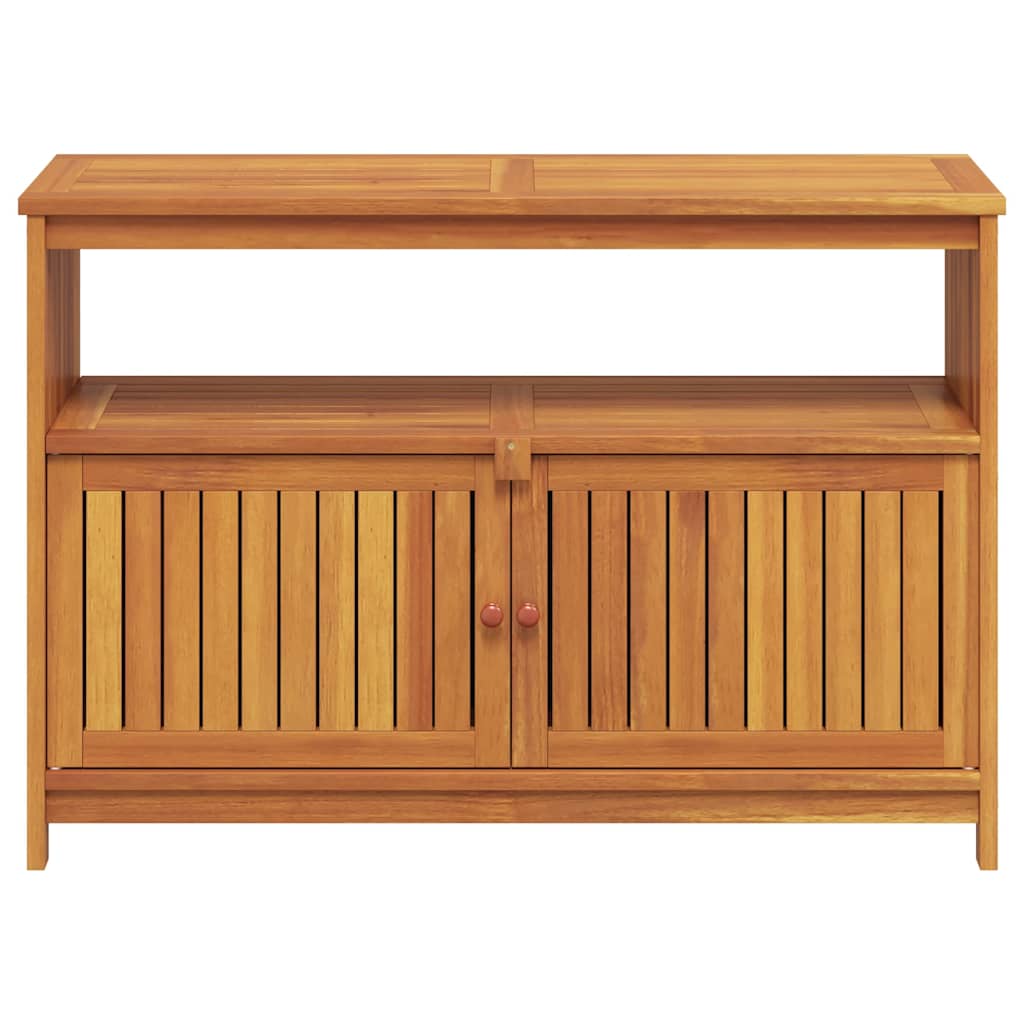 Konsolinis sodo staliukas, 110x35x75cm, akacijos masyvas