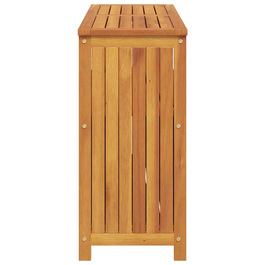 Konsolinis sodo staliukas, 110x35x75cm, akacijos masyvas