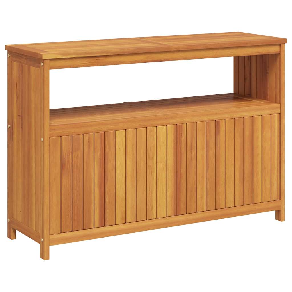 Konsolinis sodo staliukas, 110x35x75cm, akacijos masyvas