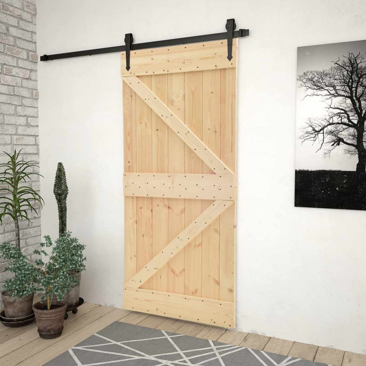 Duris NARVIK 80 x 210 cm Natūrali