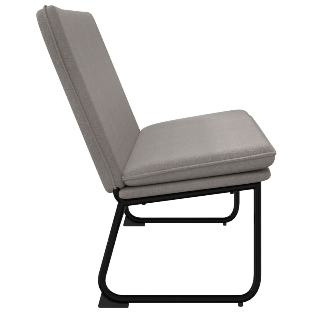 Suoliukas, taupe spalvos, 100x75x76cm, audinys