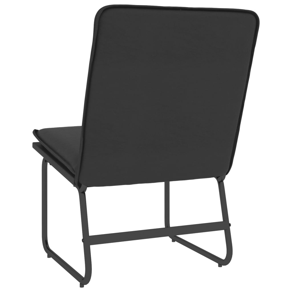 Relax chair, black, 54x75x76cm, artificial leather