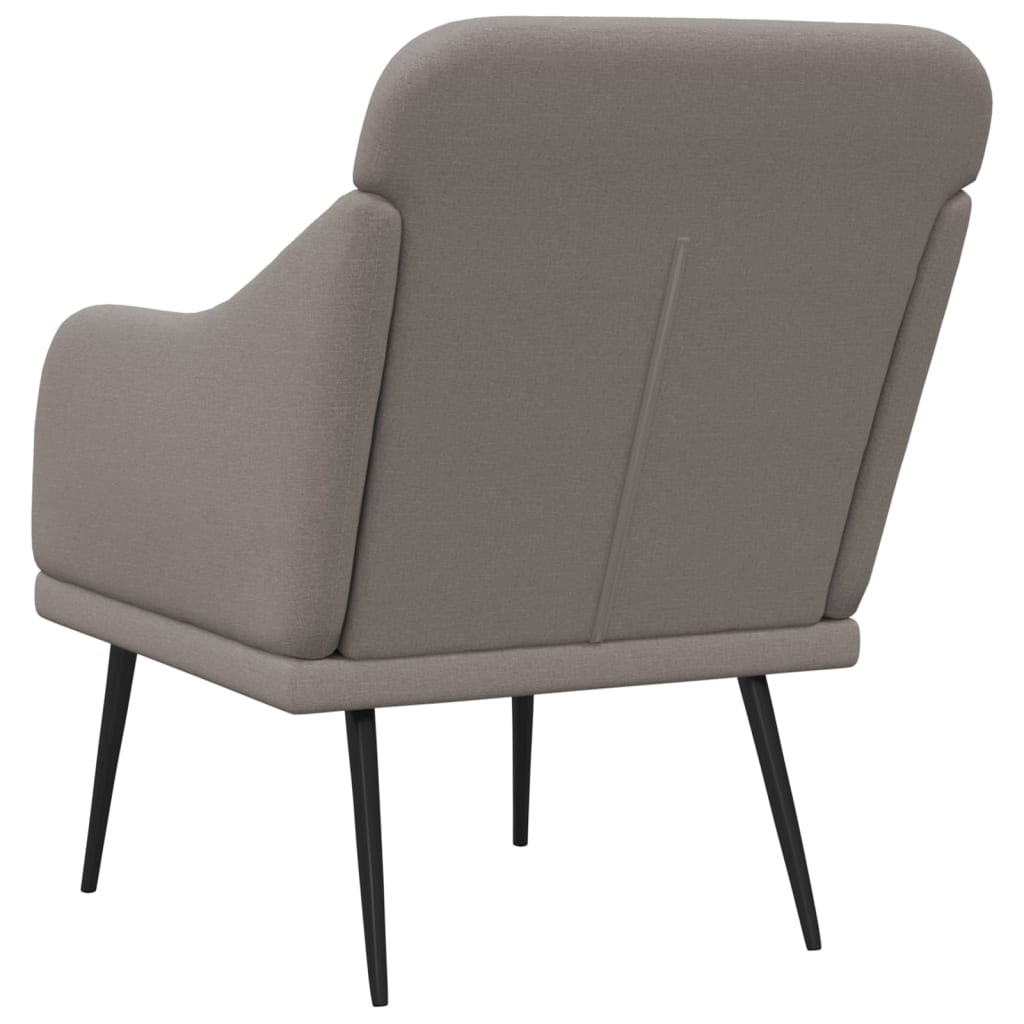 Krēsls, taupe krāsa, 63x76x80cm, audums