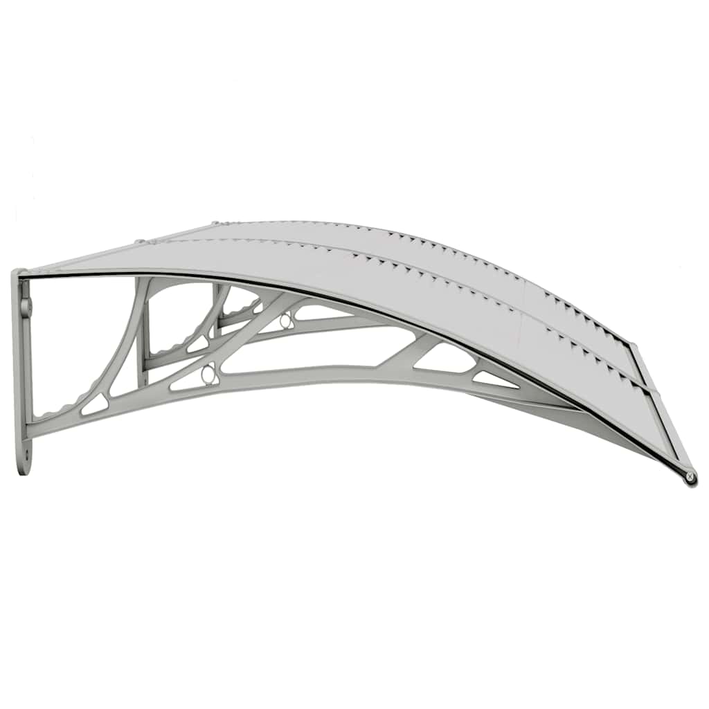 Stogelis durims, pilkos spalvos, 150x75cm, polikarbonatas