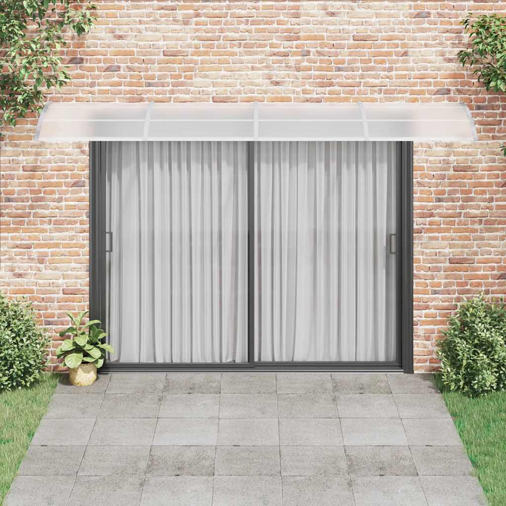Stogelis durims, pilkos spalvos, 400x100cm, polikarbonatas
