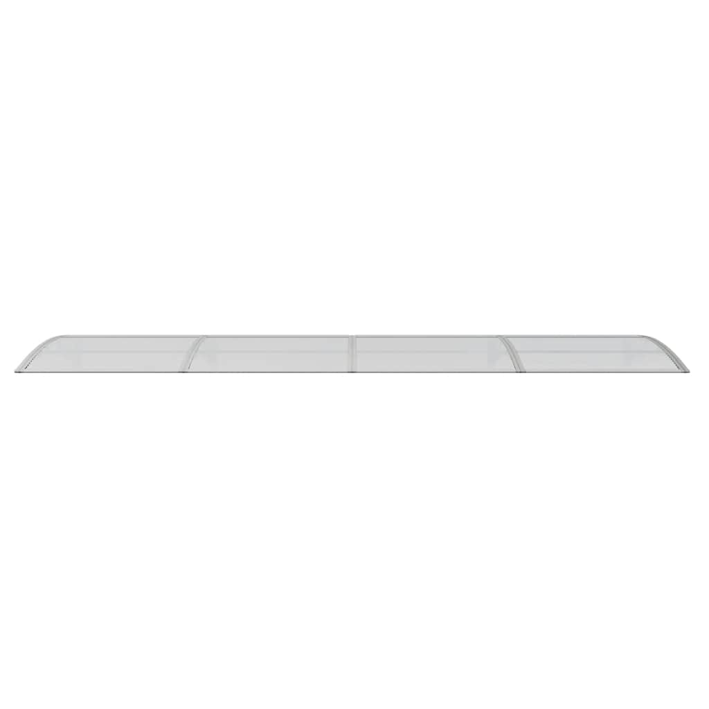 Stogelis durims, pilkos spalvos, 400x100cm, polikarbonatas