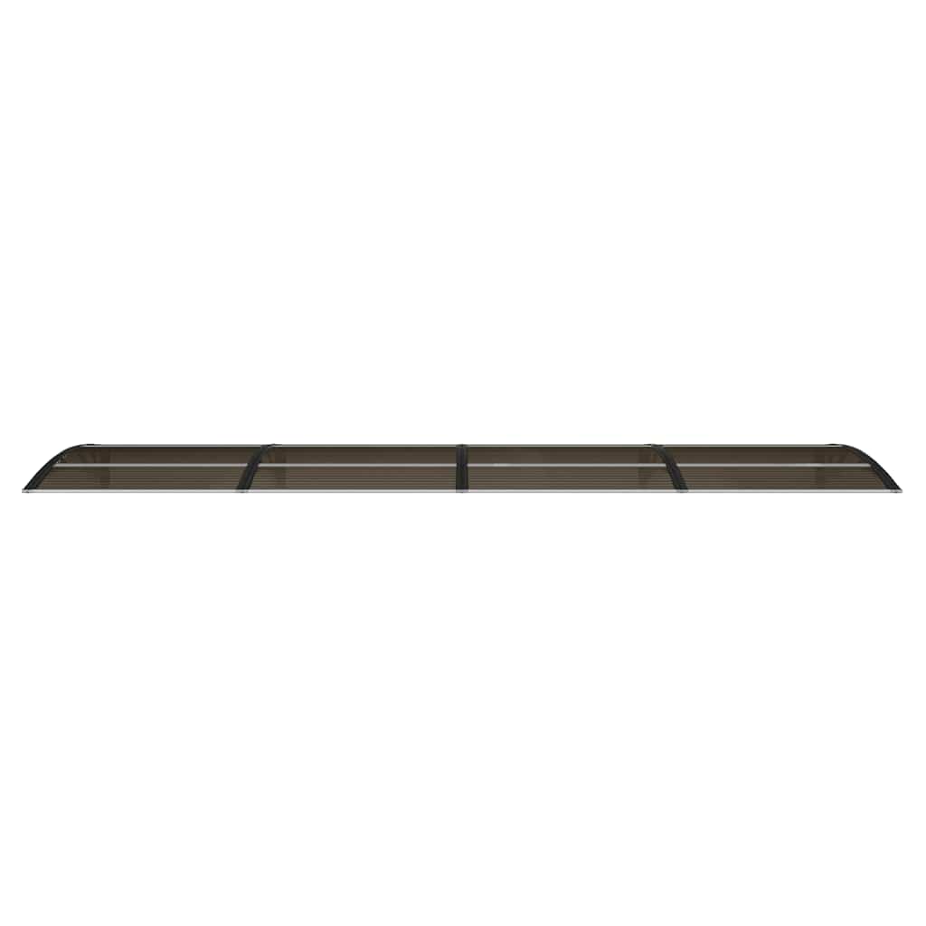 Jumta pārkare durvīm, melnā krāsā, 400x100cm, polikarbonāts