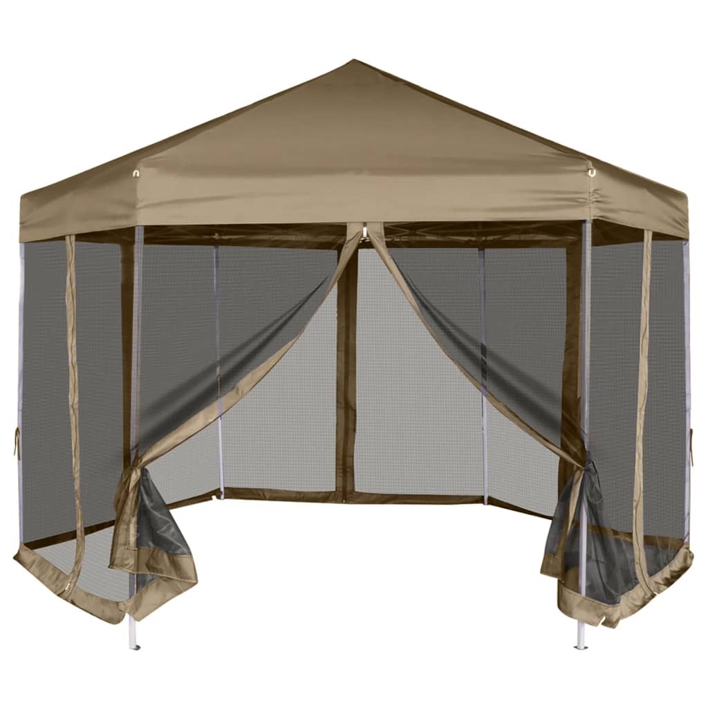 Išskleidžiama palapinė SAGE, taupe, 3,6x3,1m