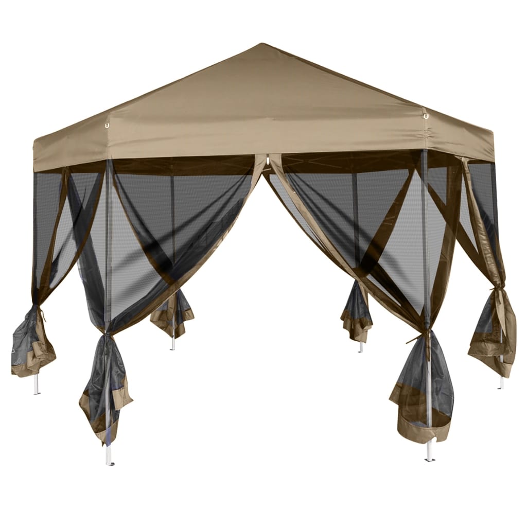 Išskleidžiama palapinė SAGE, taupe, 3,6x3,1m
