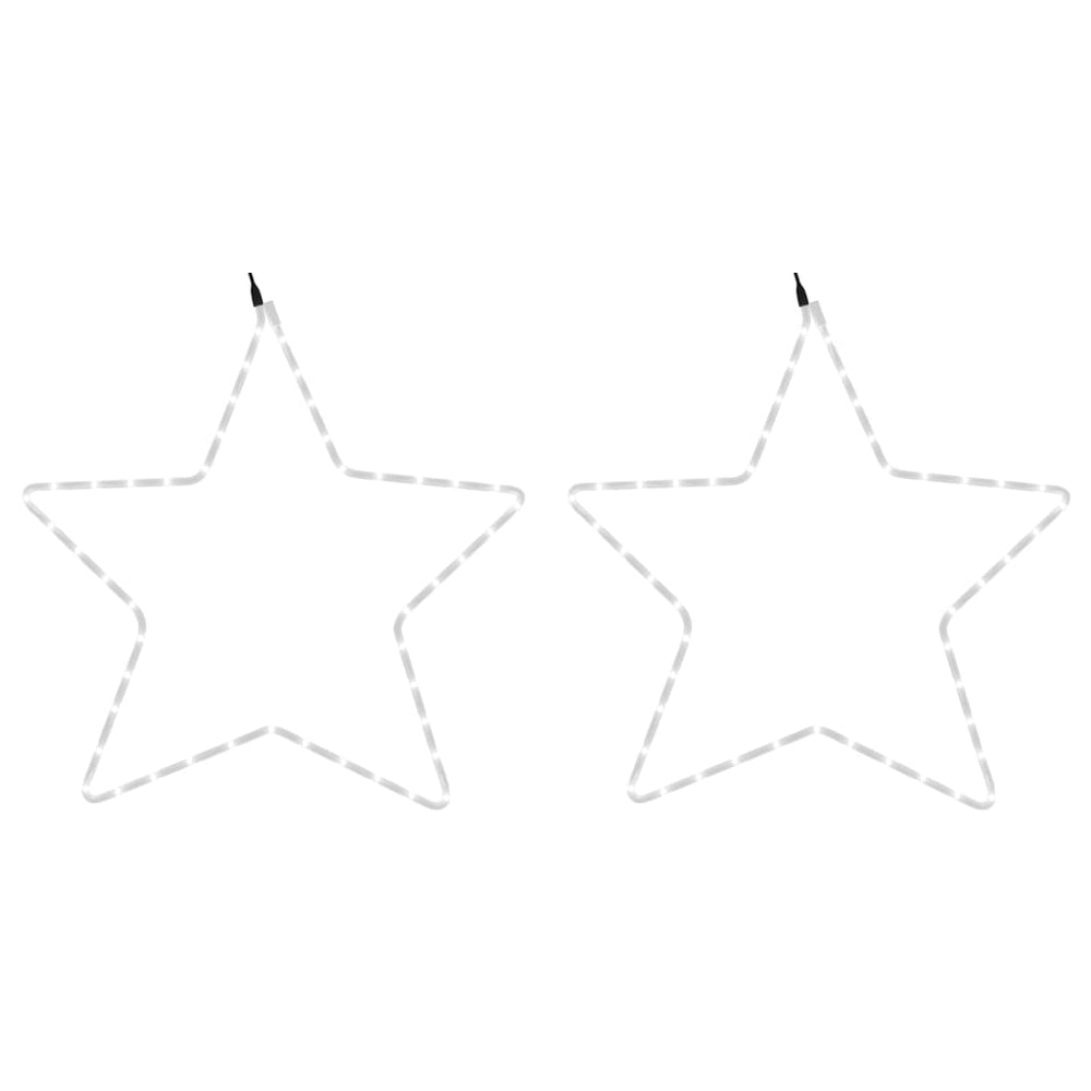 Kalėdinės dekoracijos žvaigždės su 48 LED SPIRIT, 2vnt., šiltos, 56cm