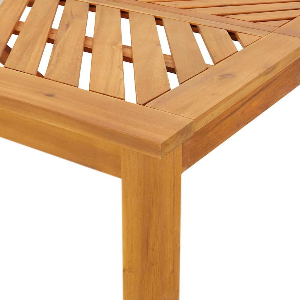 Sodo valgomojo komplektas 4 pcs Ruda Kietos akacijos mediena
