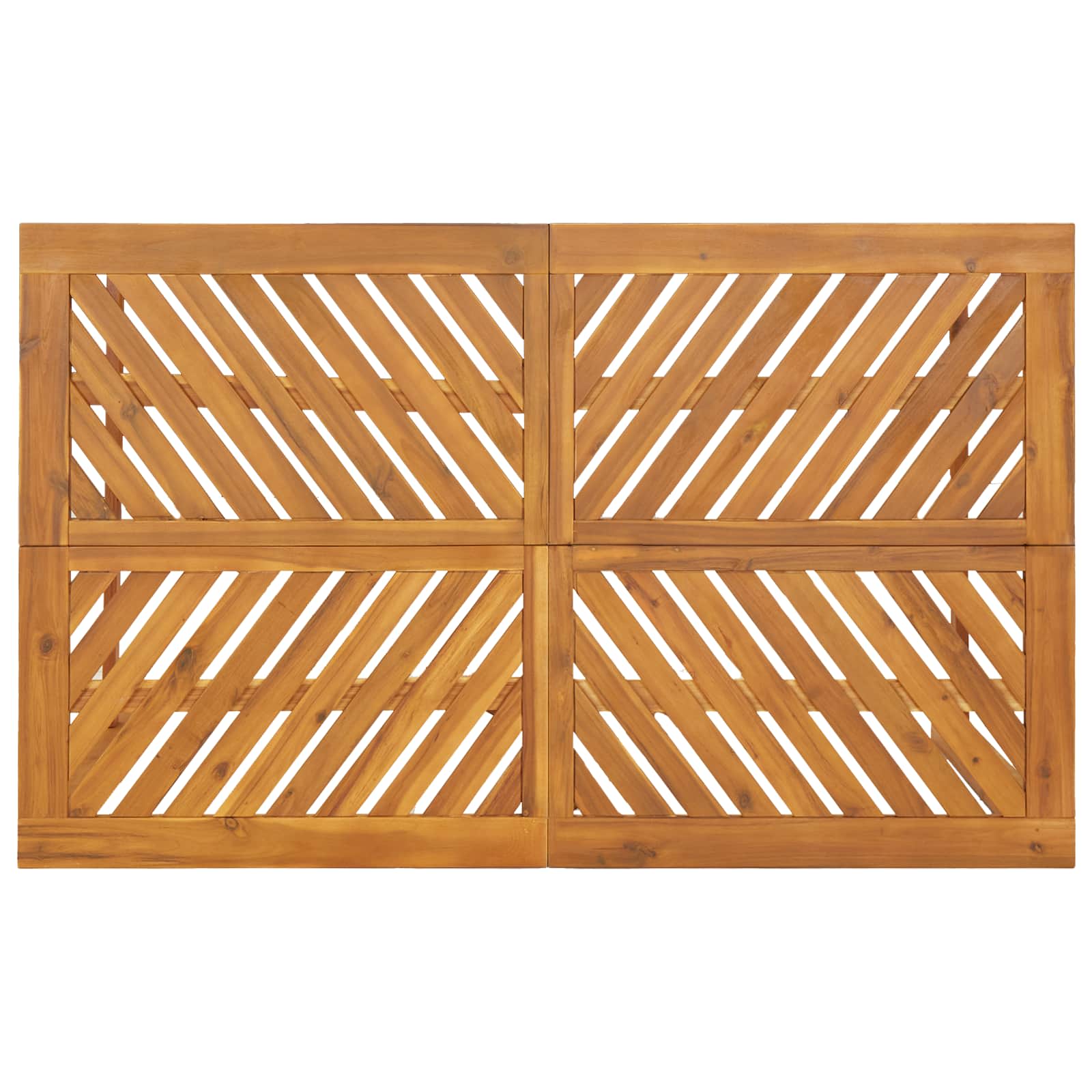 Garden Dining Set 4 pcs Brown 150 x 90 x 74 cm