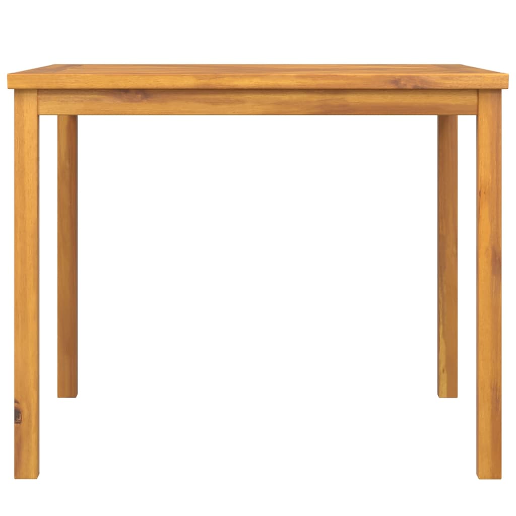 Sodo valgomojo stalas, 90x90x74cm, akacijos medienos masyvas