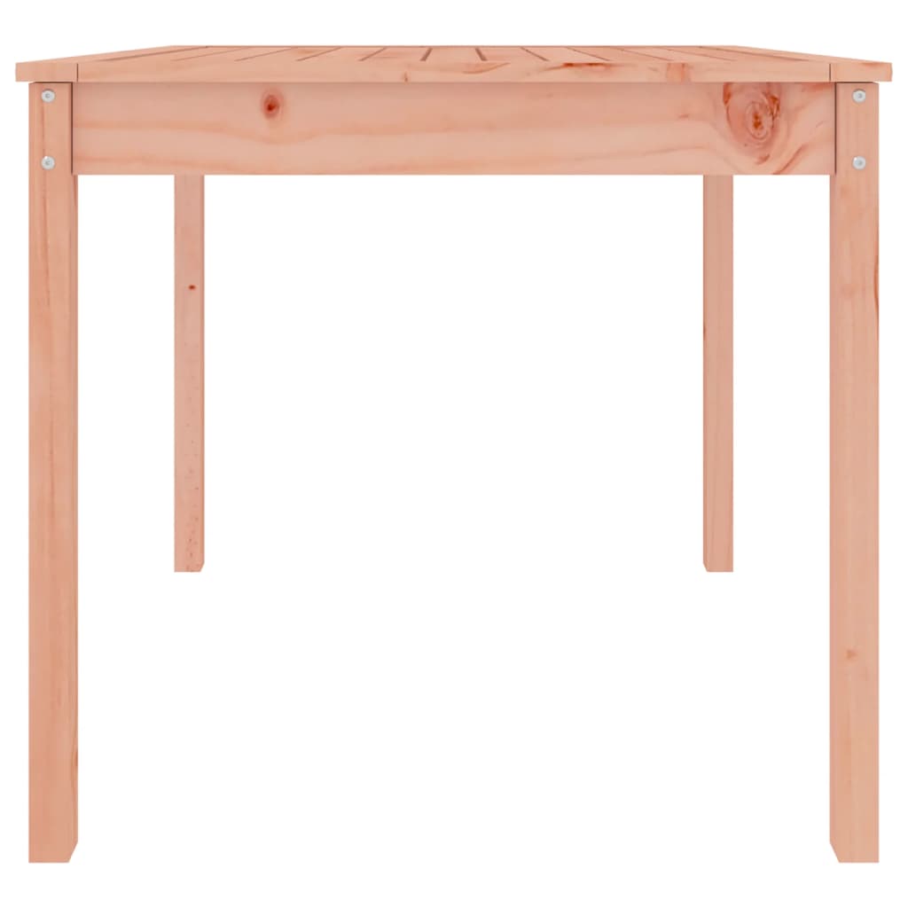 Sodo stalas, 82,5x82,5x76cm, duoglas eglės medienos masyvas