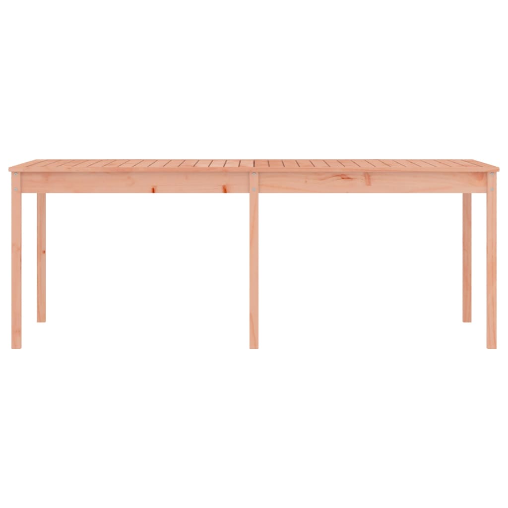 Sodo stalas, 203,5x100x76cm, duoglas eglės medienos masyvas