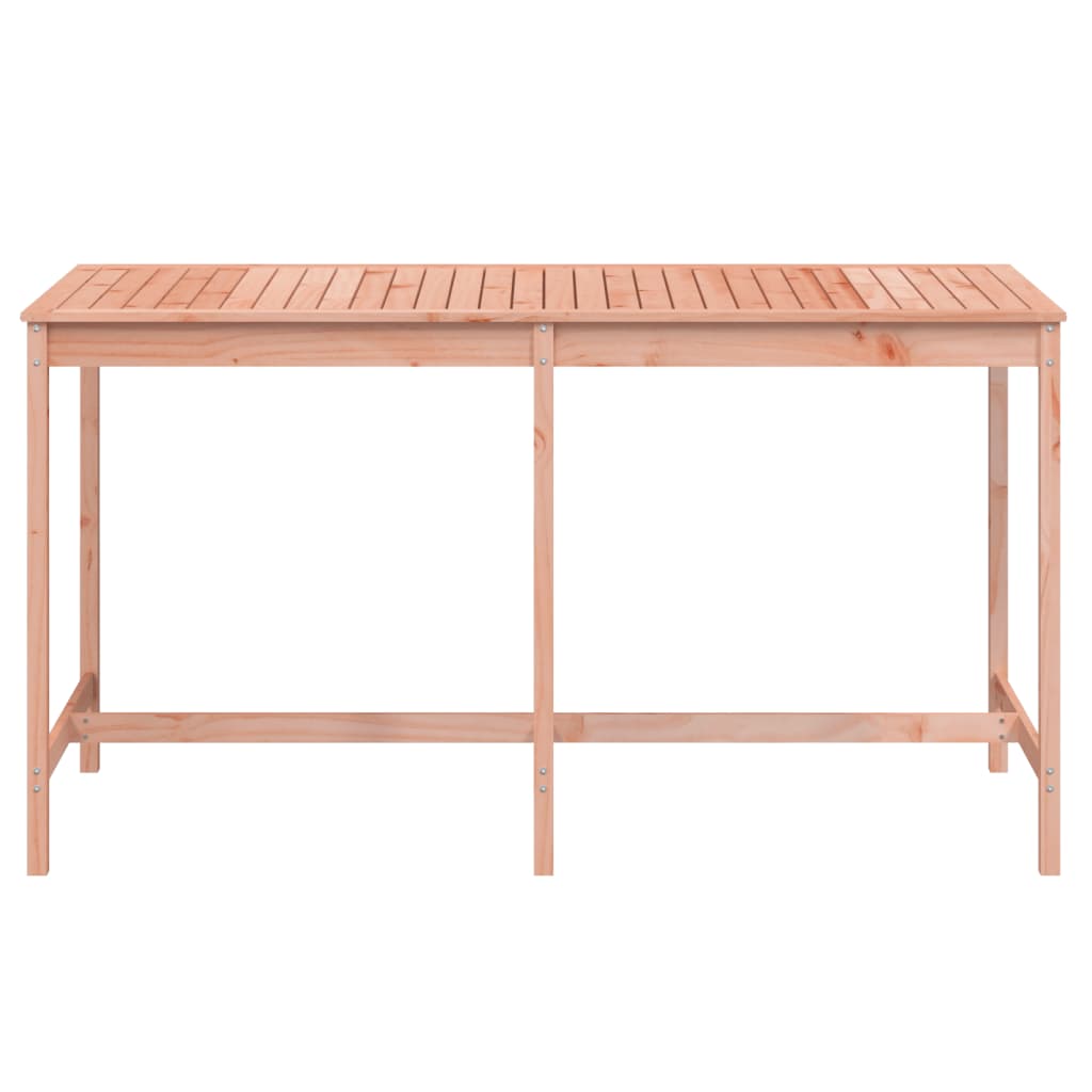 Sodo stalas, 203,5x90x110cm, duoglas eglės medienos masyvas